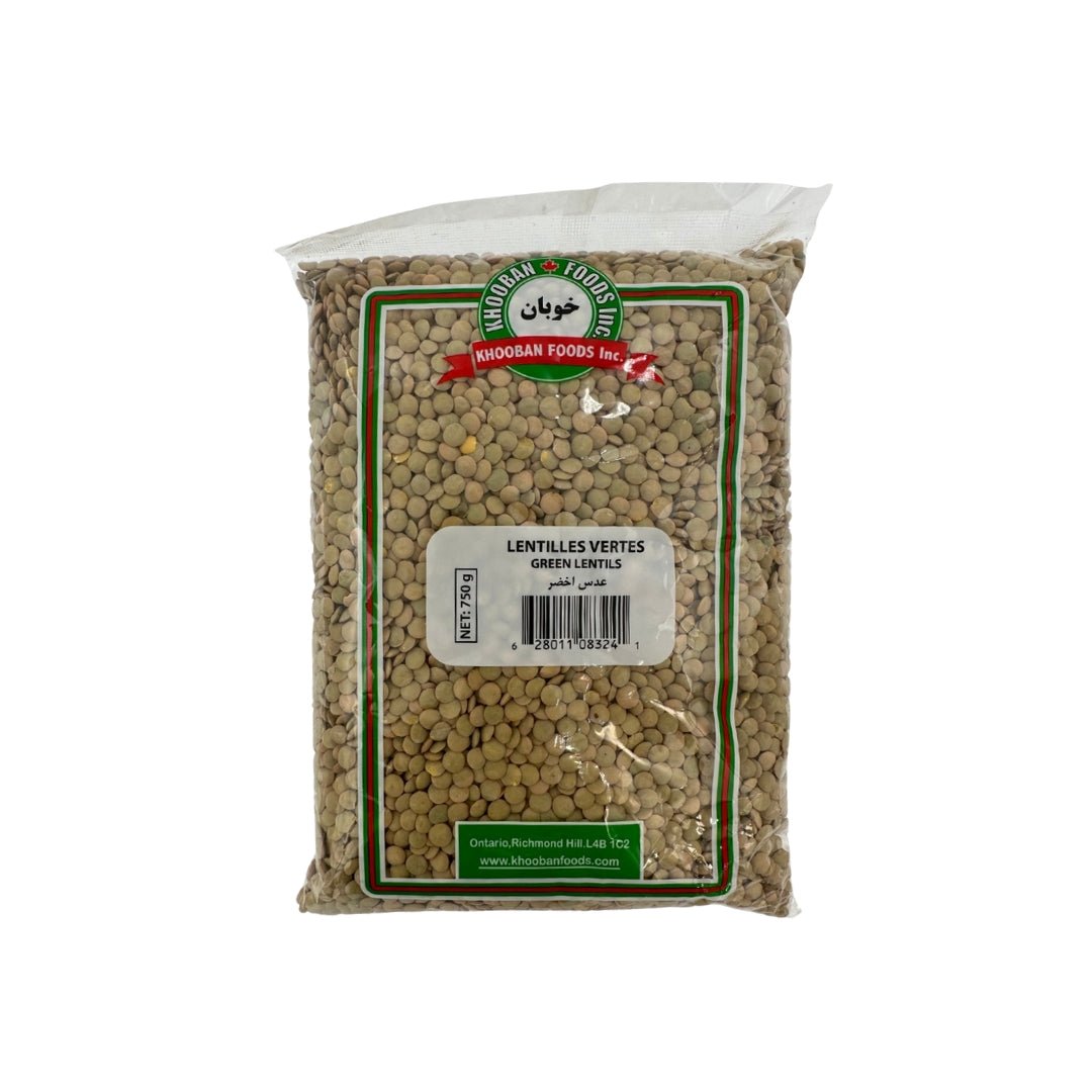 Khooban | Green Lentils (750 gr) - CartMart